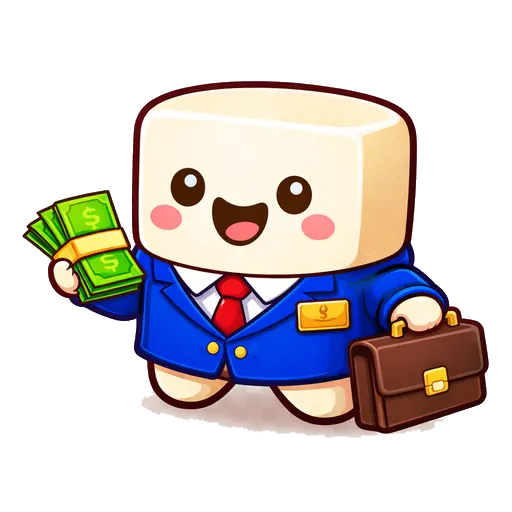 Shmo, the marshmallow banker
